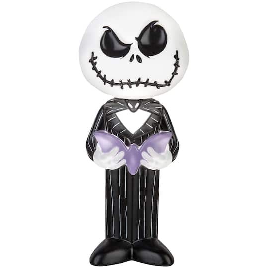 13.75" Disney® Tim Burton’s The Nightmare Before Christmas Jack Skellington Lighted Halloween Tabletop Décor